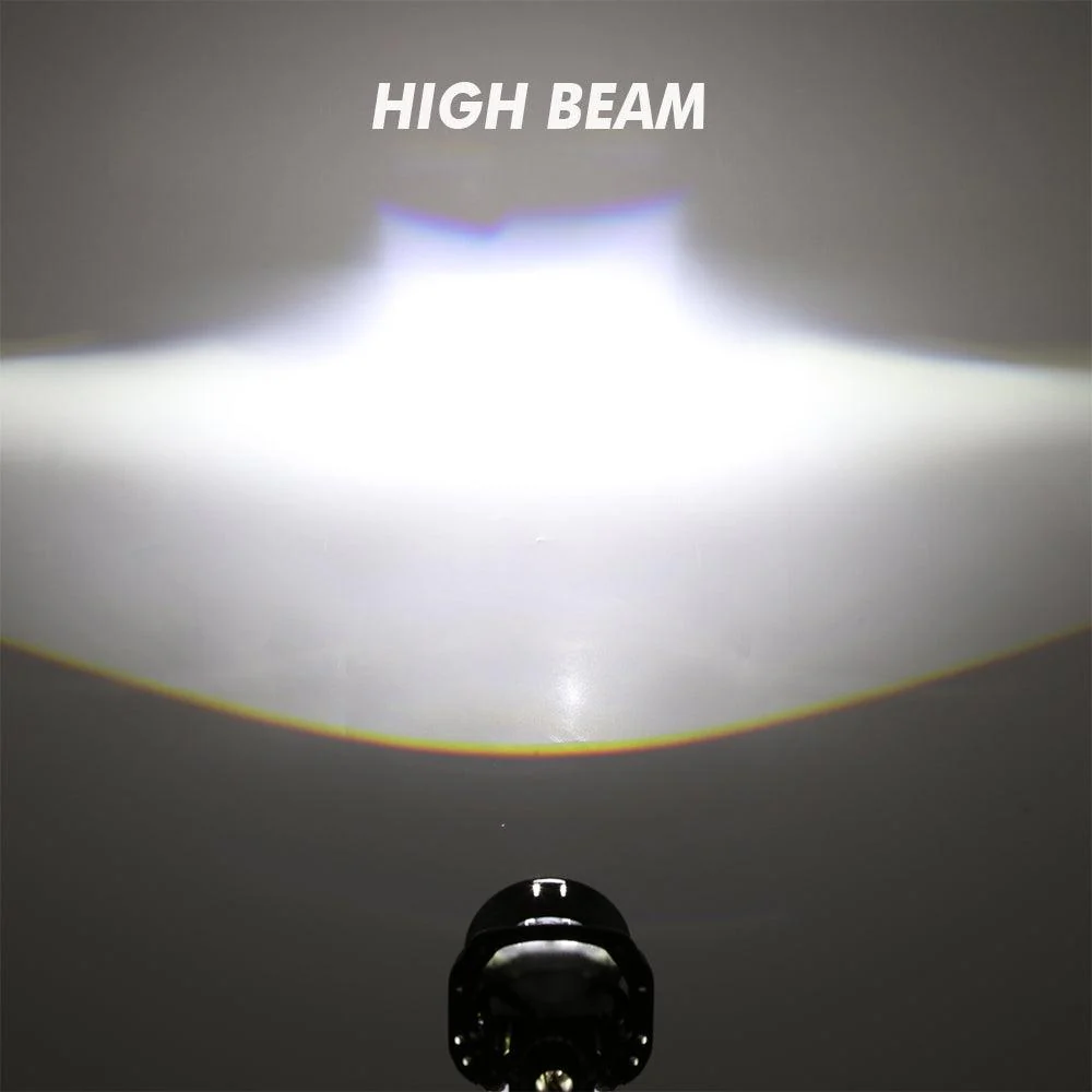 2.5 Inch 80W 6000K Bi-LED Projector Lens Headlight S8 Series Non-Destructive Installation Projector Lens for Car | 2PCS/Set - Image 10