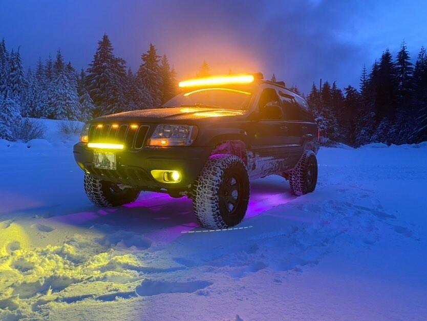6 Modes Series 22 Inch/30 Inch/42 Inch/50 Inch White&Amber LED Light Bars - Image 4