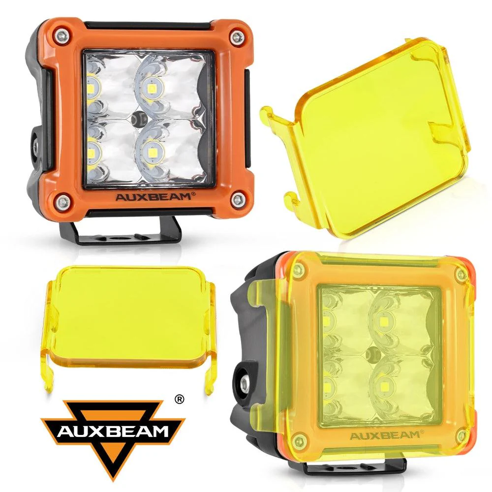3 Inch 40W LED Pods Light Spot/Flood Multicolor frame with wiring harness for SUV ATV UTV Trucks Pickup Boat - Image 35