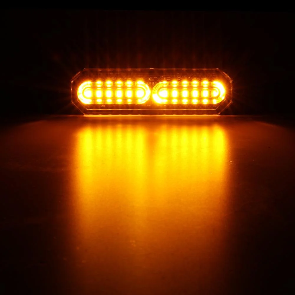 (4PSC/SET) 12LED Emergency Surface Mount Grill Strobe Light for Trucks Vehicles ATV RV Cars Van - Image 8