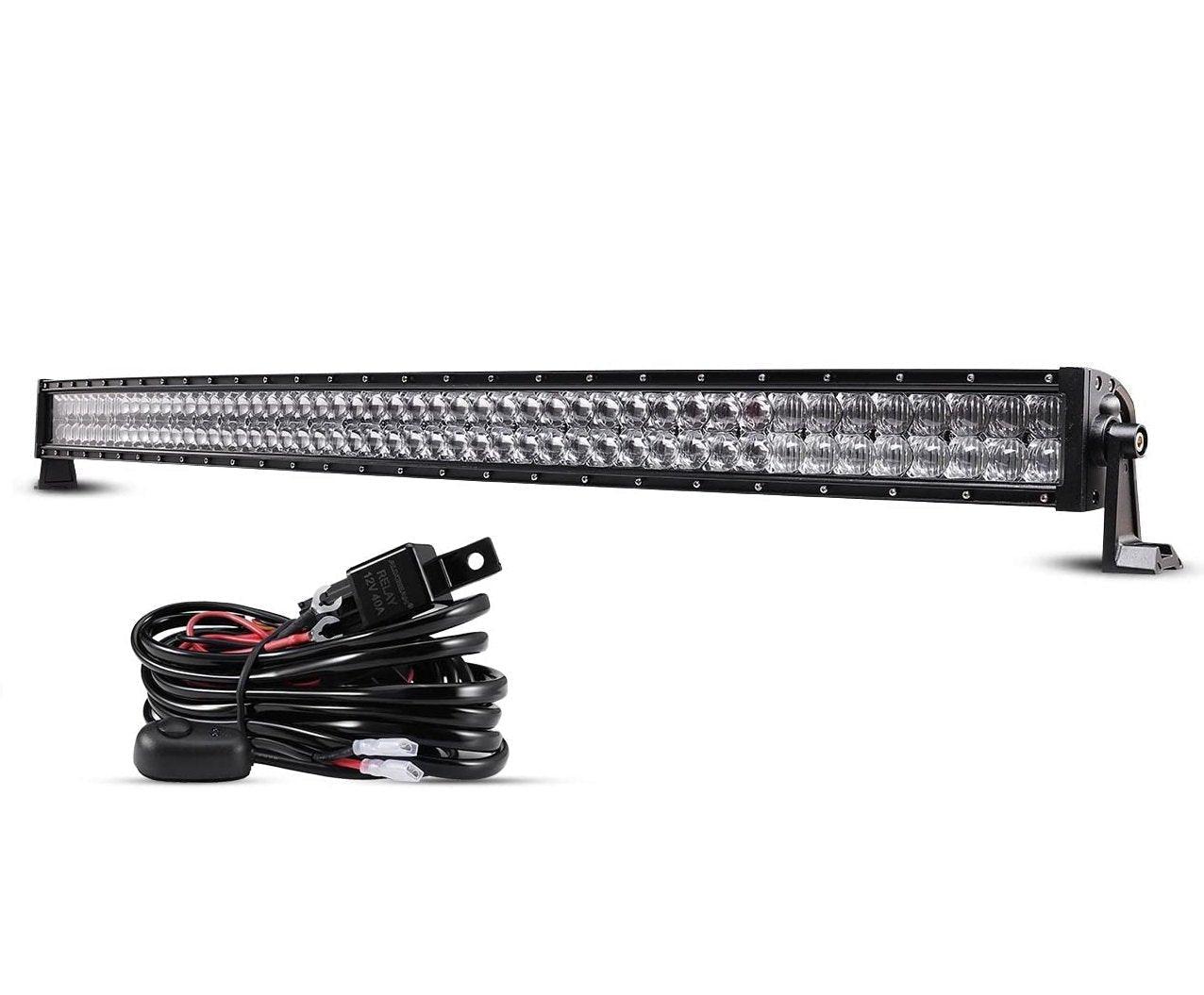 22 Inch-52 Inch 5D Series Straight/Curved Combo Beam Double Row LED Light Bar for 2016 Ford F150 - Image 20
