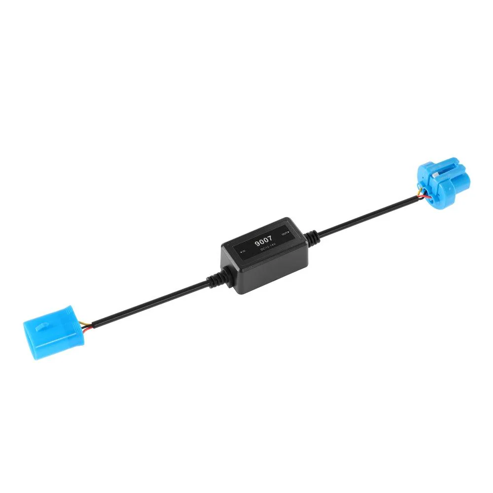 9007/HB5 C10-MODEL Enhanced LED Headlight Bulbs Canbus Decoder Anti-Flicker Hyper Flash No Warning Harness Resistor Conversion Kit 2pcs/set - Image 4