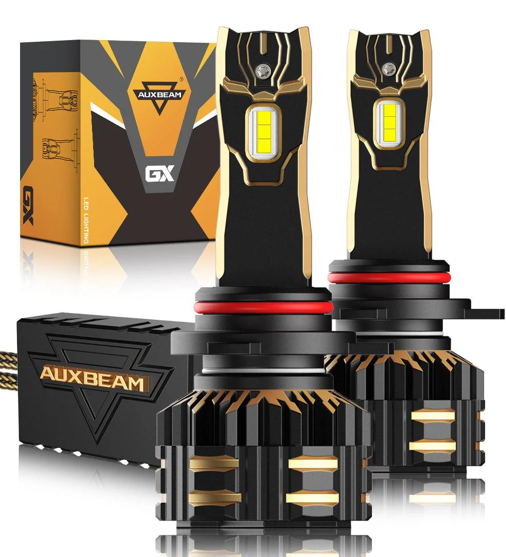 9012/HIR2 LED Headlight Bulbs 120W 25000LM GX Series Brightest 6500K Cool White | 2 Bulbs