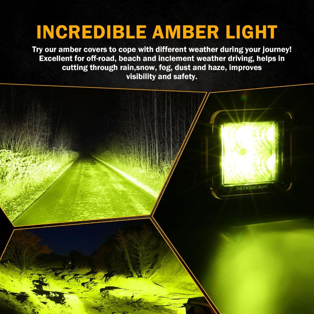 (2pcs/set) 3 inch 40W LED Pod Lights With DRL for SUV ATV UTV Trucks Pickup Boat - Image 14