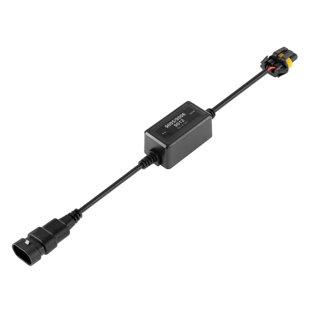 9006/HB4 C10-Model Enhanced LED Headlight Bulbs Canbus Decoder Anti-flicker Hyper Flash No Warning Harness Resistor Conversion Kit 2pcs/set - Image 10