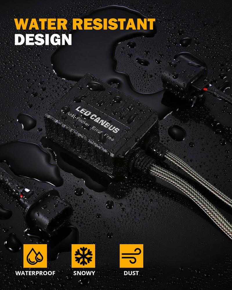 H4/9003 C20-Model Decoder-Pro Enhanced Led Headlight Bulbs Canbus Decoder Harness Resistor Conversion Kit 2pcs/set - Image 9