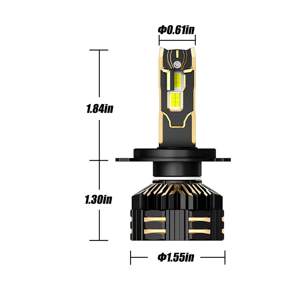 GX-ULTRA Series 40000LM 240W LED Headlight Bulbs 6500K Cool White - Image 22