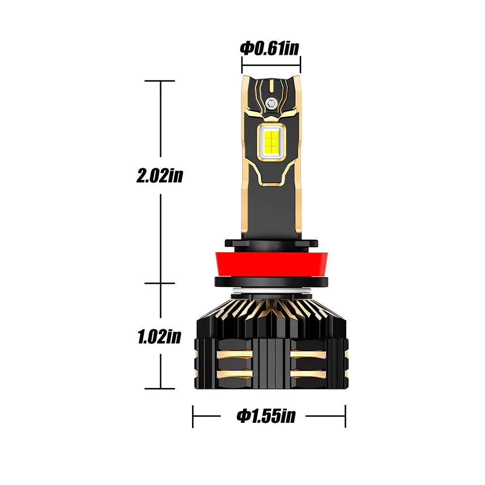 GX-ULTRA Series 40000LM 240W LED Headlight Bulbs 6500K Cool White - Image 20