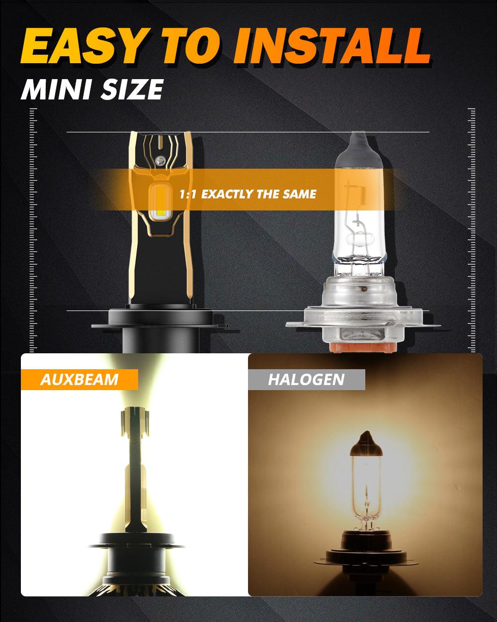 H7 LED Headlight Bulbs 120W 25000LM GX Series Brightest 6500K Cool White | 2 Bulbs - Image 11
