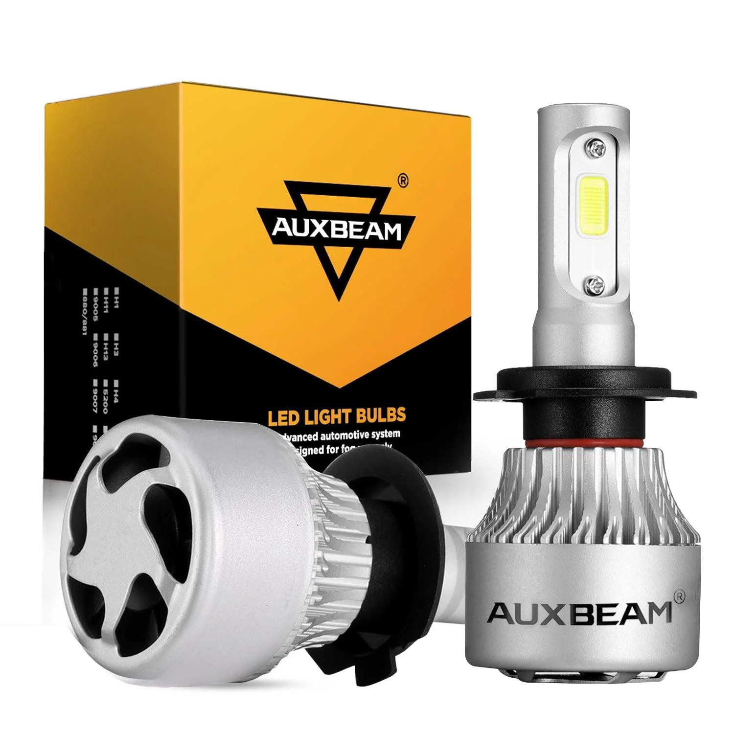 Super Brightest COB S2 Series 8000LM 72W LED Headlight Bulbs 6500K Cool White - Image 19
