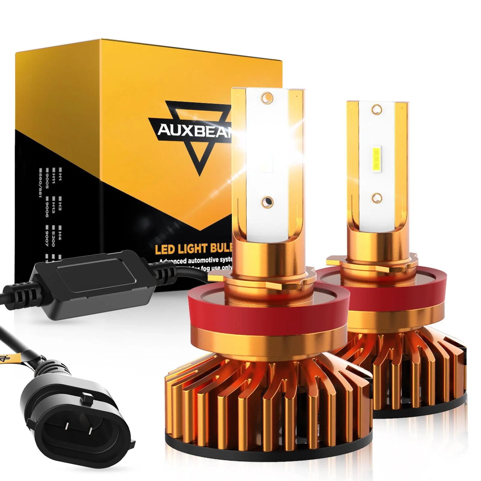 Mini Size F2 Series 10000LM 52W LED Headlight Bulbs 6500K Cool White - Image 18