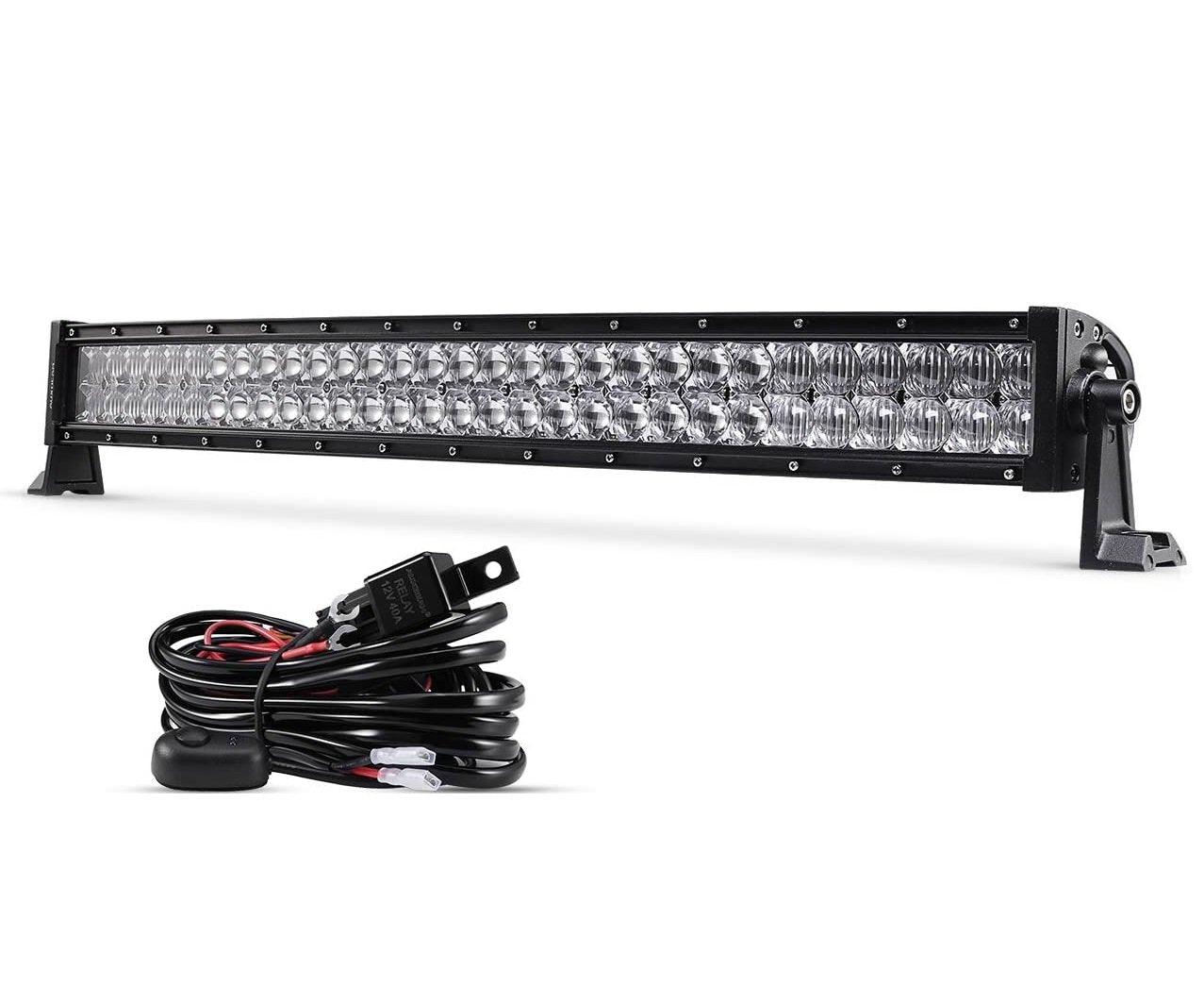 5D Series 22 Inch/32 Inch/42 Inch/50 Inch/52 Inch Combo Beam Straight/Curved Double Row LED Light Bar - Image 20