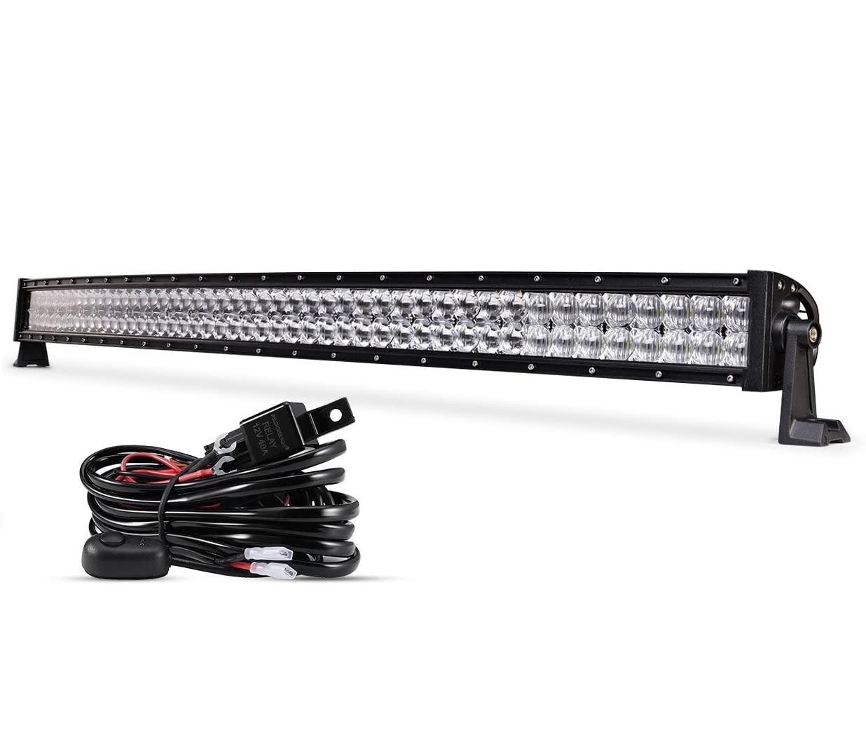 5D Series 22 Inch/32 Inch/42 Inch/50 Inch/52 Inch Combo Beam Straight/Curved Double Row LED Light Bar - Image 22