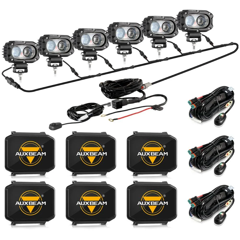 R4 Series | 4 Inch 60W Spot Beam LED Pods Light White Driving Light - Image 16