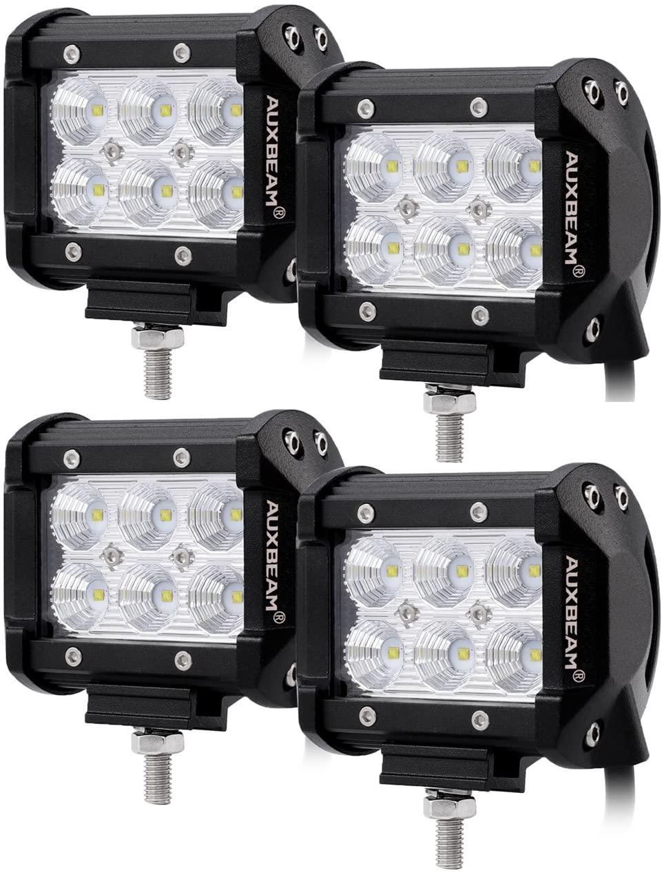 4" Classic-SM Series Dual Row LED Pod Light 6000K White Spot/Flood for SUV ATV UTV Trucks Pickup Boat - Image 14