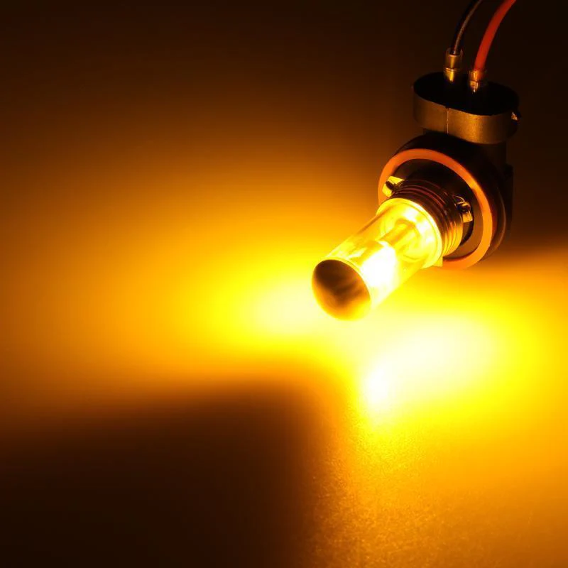 (2pcs/set) H11/H16JP SMD 20W 7000LM Natural White/AMBER Led Fog Light Bulbs - Image 4