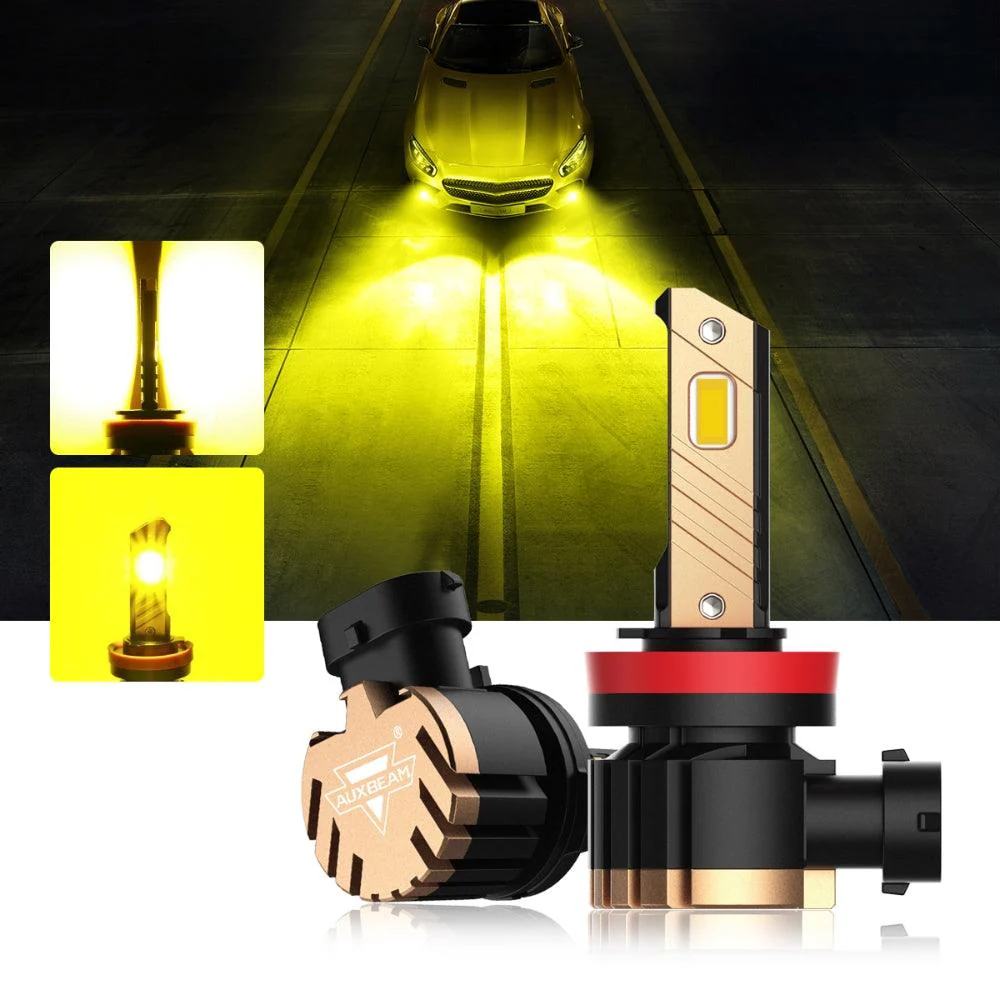 (2pcs/set) Z3 White/Yellow LED Fog Light/DRL BULBS 44W 8000LM - Image 16