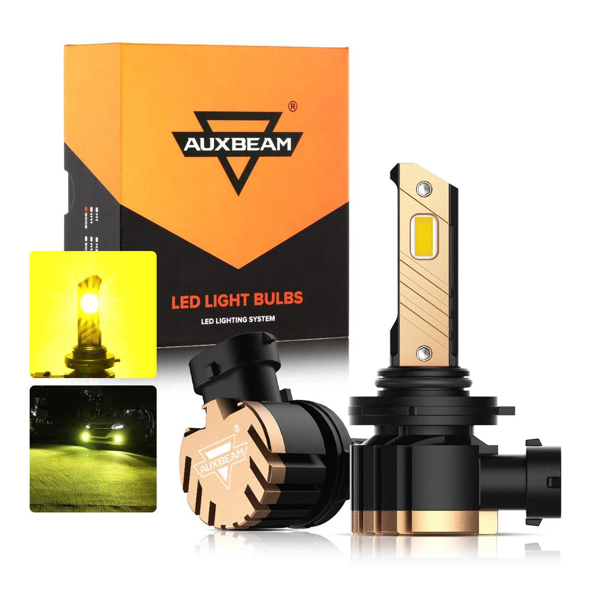 (2pcs/set) Z3 White/Yellow LED Fog Light/DRL BULBS 44W 8000LM - Image 19