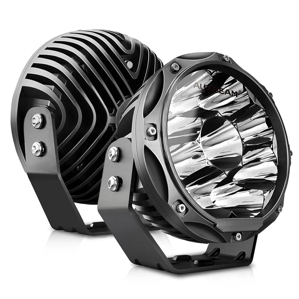(2pcs/set) 7 Inch 90W Round Spot Beam Offroad LED Driving Lights w/ SAE Compliant+Amber/Black Covers(Optional) - Image 18