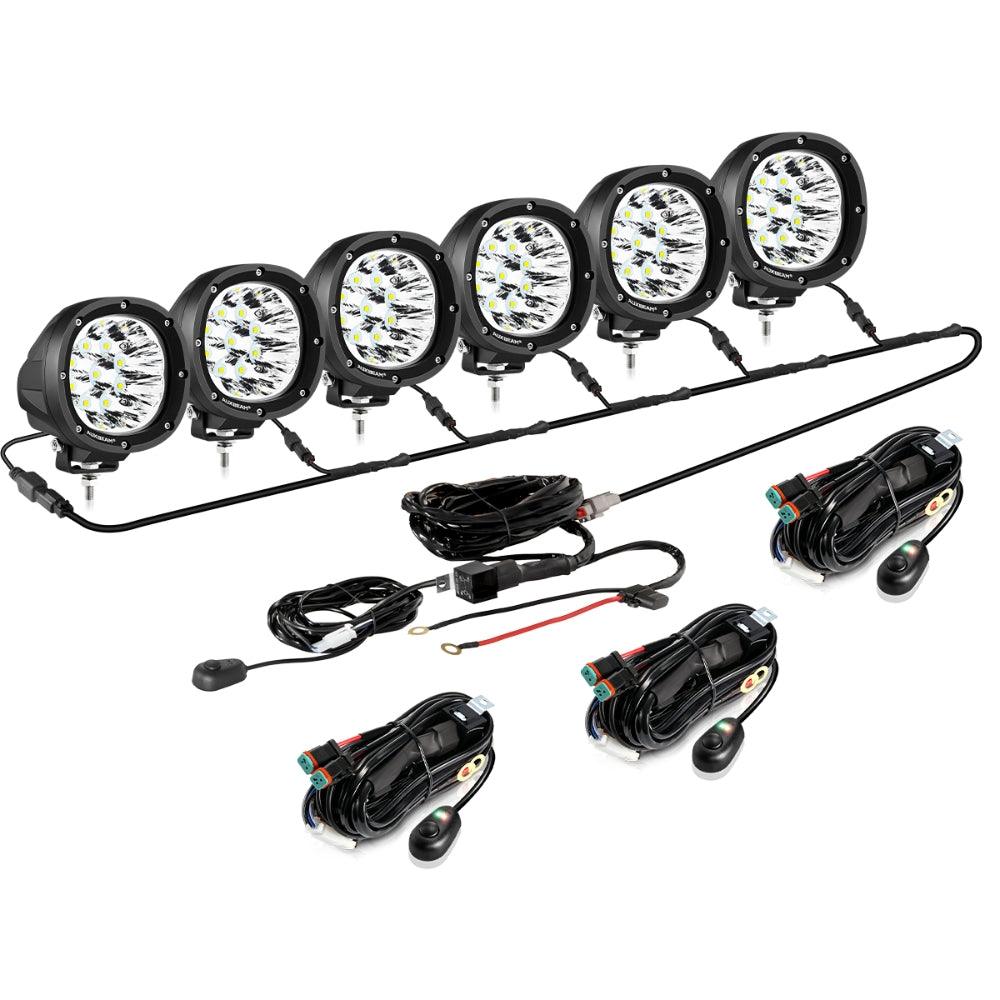 P4 Series | 4 Inch 90W Round LED Driving Lights Spot White Pod Lights - Image 16