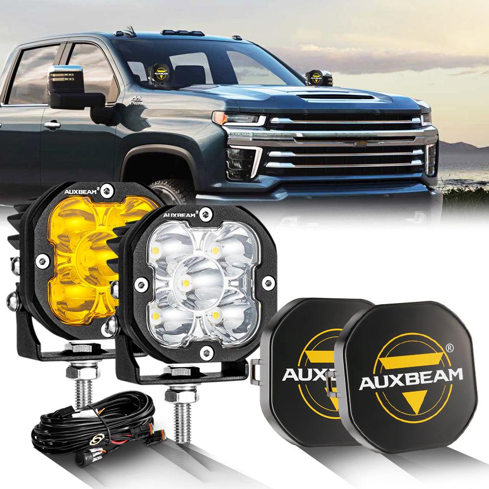 XP-ULTRA Series 3 Inch 80W 9600LM LED Pods Lights White&Amber - Image 21