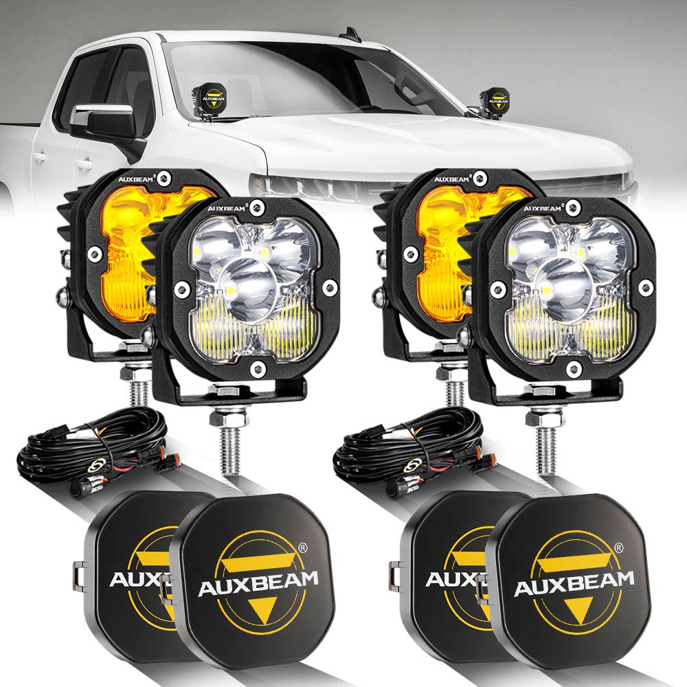 XP-ULTRA Series 3 Inch 80W 9600LM LED Pods Lights White&Amber - Image 32