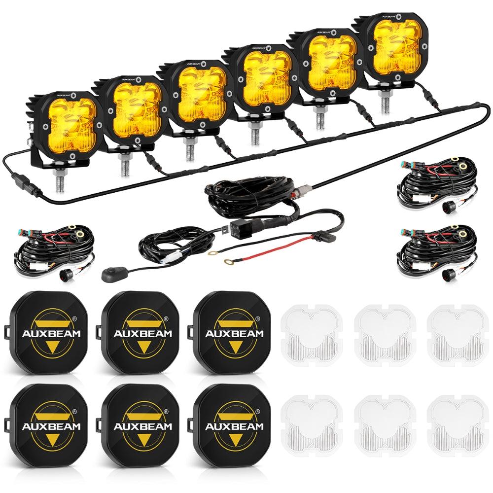 XP-ULTRA Series 3 Inch 80W 9600LM LED Pods Lights White&Amber - Image 42