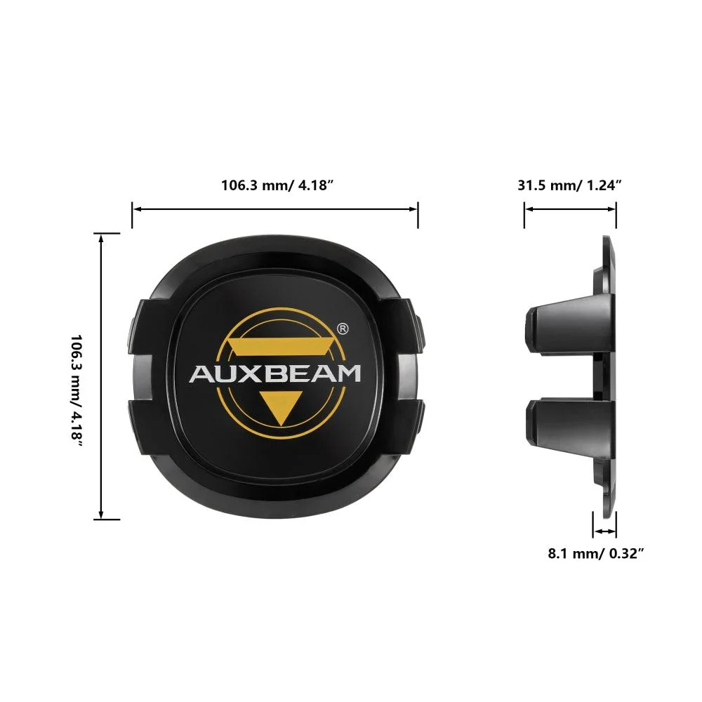 P4 Series | 4 Inch 90W 9000LM Round LED Driving Lights Flood White Pod Lights - Image 15